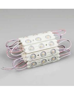 V-TAC VT-28356 Modulo 3 LED Chip SMD2835 1,5W 12V monocolore bianco freddo 6400K waterproof IP67 - sku 5125 2