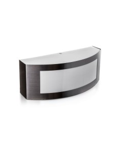 V-TAC VT-7670 Portalampada moderno da parete in acciaio - applique da muro per lampade E27 colore grigio sku 7513