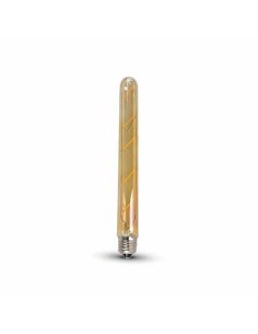 V-Tac VT-2005 Lampadina Tubolare LED filamento Vintage Ambra cilindrica 5W Ð•27 T30 2200K sku 7142 2