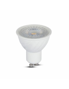 V-TAC PRO VT-247D Lampadina spot led faretto chip samsung SMD 6W dimmerabile GU10 bianco naturale 4000K - SKU 21199