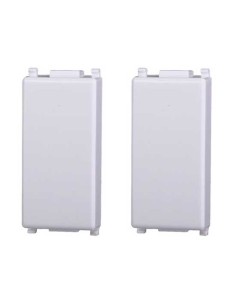 Falso polo compatibile Vimar Plana confezione 2pcs colore bianco Ettroit EV0100