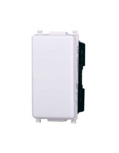 Interruttore unipolare 1P 16A compatibile Vimar Plana colore bianco Ettroit EV0401