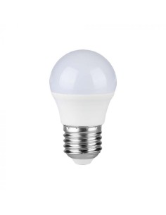 V-TAC PRO VT-246 Lampadina Chip LED Samsung SMD 4,5W E27 Mini Globo G45 bianco naturale 4000K - SKU 21175