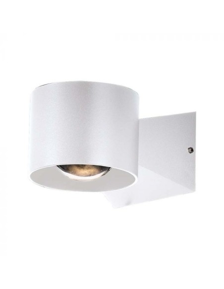 V-TAC VT-1179 Lampada LED applique da parete up/down 5W SMD doppio fascio 4000K forma rotondo colore bianco IP65 - sku 10444