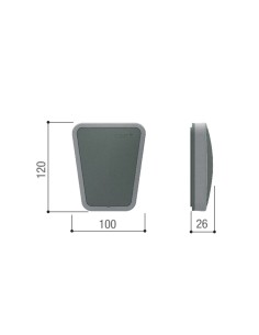 CAME KLT1FDSW Lampeggiante Semaforico led RGW 24 V per barriere GARD - 806LA-0060 2