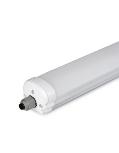 V-TAC PRO Plafoniera LED 48W slim Chip Samsung 120LM/W G-Series 150cm luce 4000K IP65 - 2162871
