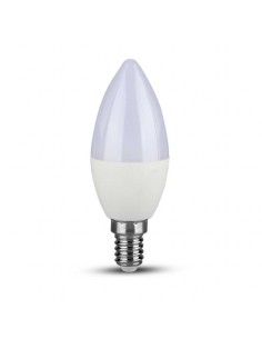 V-Tac VT-1855 Lampadina LED Candela SMD 4.5W E14 Bianco Freddo 6400K - SKU 2142411