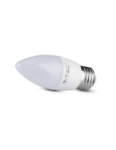 V-Tac VT-1821 Lampadina Candela LED 4,5W E27 bianco caldo 2700K - SKU 2143421