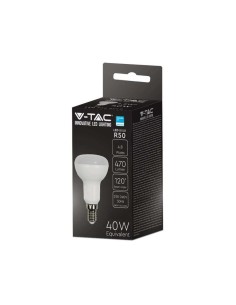 V-TAC PRO VT-250 Lampadina led E14 R50 faretto 4.8W chip samsung bianco naturale 4000K - SKU 21139