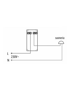 Pulsante unipolare 1P 10A compatibile Bticino Livinglight colore bianco 2