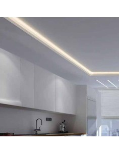 V-TAC VT-2835 Striscia LED 24V SMD2835 5M 9W/M 128LED/M alta luminosità 140LM/W monocolore bianco freddo 6500K IP20 - SKU 2908 2