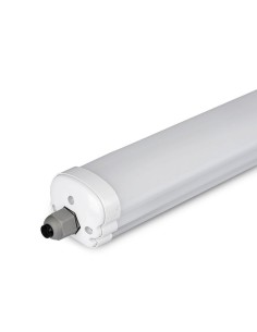 V-TAC VT-1249 Plafoniera led 36W 120cm da esterno tubo 120lm/w IP65 luce bianco freddo 6400K raccordabile - sku 216284