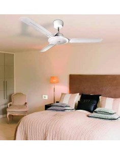 Ventilatore da soffitto reversibile Vortice Nordik Evolution R 120/48" Bianco - sku 61751 2