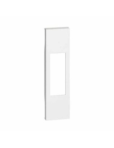 Cover Bticino Living Now per Prese bipolari e pulsante tirante 1M Bianco KW02