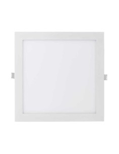 V-TAC VT-2407 mini pannello led da incasso 24W quadrato luce bianco caldo 3000k sku 214887