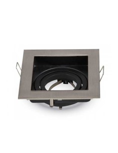 V-TAC VT-781SQ Portafaretto quadrato orientabile da incasso per lampade gu10-gu5.3 - SKU 3598 2